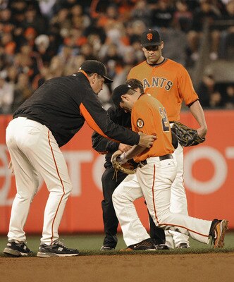 Freddy Sanchez' season ending shoulder injury was the second significant injury they suffered in 2011.