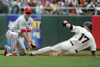 Schierholtz out-produces Huff (above), who plays every day