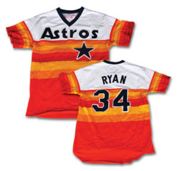 Houston Astros Tequila Sunrise jersey history