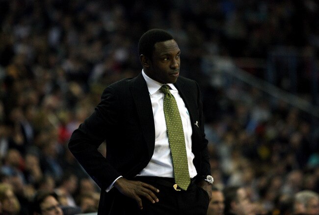 LONDON, ENGLAND - MARCH 04:  Coach Avery Johnson of the Nets looks on during the NBA match between New Jersey Nets and the Toronto Raptors at the O2 Arena on March 4, 2011 in London, England. NOTE TO USER: User expressly acknowledges and agrees that, by d