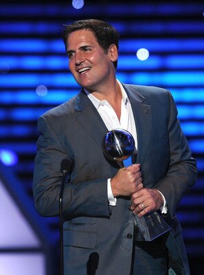 LOS ANGELES, CA - JULY 13: NBA owner Mark Cuban accepts award for best team at The 2011 ESPY Awards at Nokia Theatre L.A. Live on July 13, 2011 in Los Angeles, California.  (Photo by Kevin Winter/Getty Images)