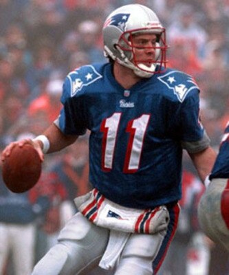 Bledsoe ranks fifth all-time in completions, seventh in passing yards,and 13th in touchdown passes. Bledsoe's NFL career passer rating of (77.1) surpasses nine Hall of Fame Quarterbacks