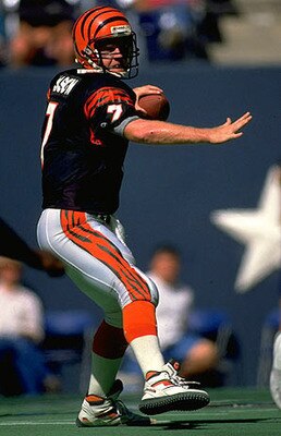 Esiason was one of the most prolific left-handed quarterbacks in NFL history