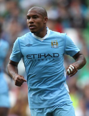 DUBLIN, IRELAND - JULY 31: Nigel de Jong of Manchester City looks on during the Dublin Super Cup match between Inter Milan and Manchester City at the Aviva Stadium on July 31, 2011 in Dublin, Ireland.  (Photo by David Rogers/Getty Images)