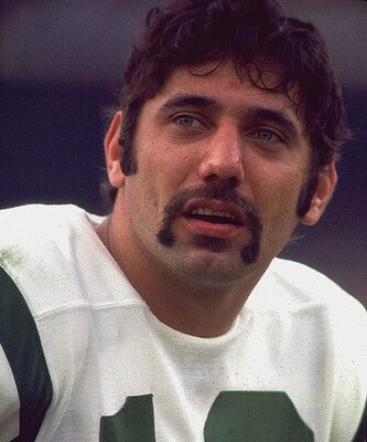 Namath is best known for boldly guaranteeing a Jets' victory over Don Shula's NFL Baltimore Colts led by legendary Qb Johnny Unitas in Super Bowl III and then making good on his prediction.During his thirteen years in the AFL and NFL he played for three division champions (the 1968 and 1969 AFL East Champion Jets and the 1977 NFC West Champion Rams), earned one league championship, and one "world championship".