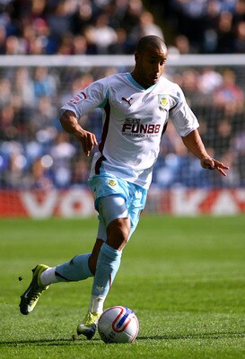 LONDON, ENGLAND - SEPTEMBER 18:  Tyrone Mears of Burnley in action during the Npower Championship match between Crystal Palace and Burnley at Selhurst Park on September 18, 2010 in London, England.  (Photo by Dan Istitene/Getty Images)