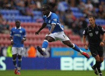 Wigan Athletic's Victor Moses had an excellent opening match against Norwich City