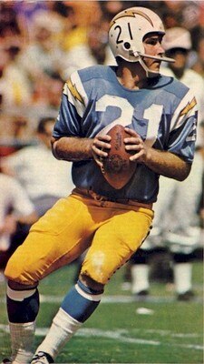 Hadl was the AFL's leading passer in both 1965 and 1968, and was a four-time AFL All Star