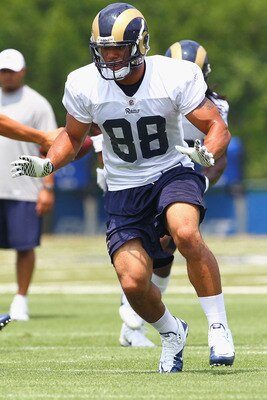 Kendricks led the Rams in receiving in their opening preseason game.