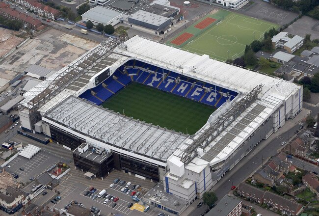 LONDON, ENGLAND - JULY 26:  An aerial view of White Hart Lane home of Tottenham Hotspur Football Club on July 26, 2011 in London, England.  (Photo by Tom Shaw/Getty Images)