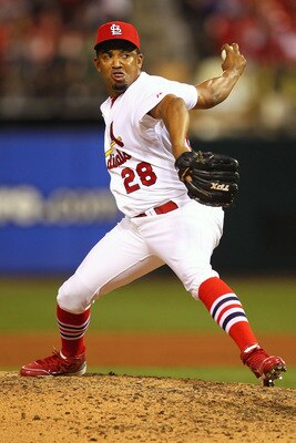 Veteran Octavio Dotel has lost two games since his arrival from Toronto.
