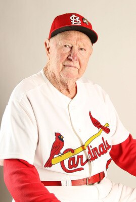 Red Schoendienst is a Cardinal legend.