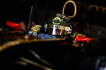JEREZ DE LA FRONTERA, SPAIN - FEBRUARY 12:  Nick Heidfeld of Germany drives for the Renault team as a possible replacement for the injured Robert Kubica during day three of winter testing at the Circuito de Jerez on February 12, 2011 in Jerez de la Fronte