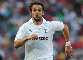 JOHANNESBURG, SOUTH AFRICA - JULY 23:  Niko Kranjcar of Tottenham in action during the 2011 Vodacom Challenge final match between Orlando Pirates and Tottenham Hotspur at Coca Cola Stadium on July 23, 2011 in Johannesburg, South Africa.  (Photo by Lefty S