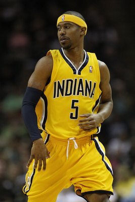 SAN ANTONIO - JANUARY 20:  Guard T.J. Ford of the Indiana Pacers during play against the San Antonio Spurs on January 20, 2009 at AT&T Center in San Antonio, Texas.  NOTE TO USER: User expressly acknowledges and agrees that, by downloading and/or using th