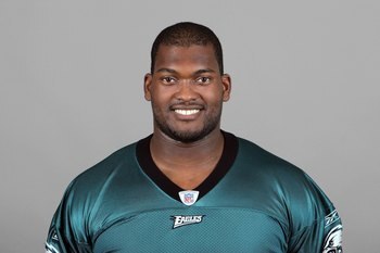 PHILADELPHIA - 2009:  Winston Justice of the Philadelphia Eagles poses for his 2009 NFL headshot at photo day in Philadelphia, Pennsylvania.  (Photo by NFL Photos)