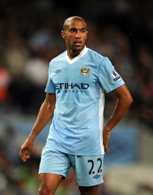 MANCHESTER, ENGLAND - AUGUST 15:  Gael Clichy of Manchester City looks on during the Barclays Premier League match between Manchester City and Swansea City at Etihad Stadium on August 15, 2011 in Manchester, England.  (Photo by Chris Brunskill/Getty Image