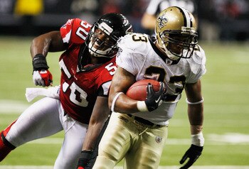 Pierre Thomas will play a pivotal role against the Pack