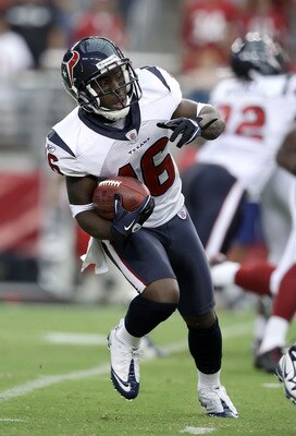 Trindon Holliday is a kick returner in a league without kick returns