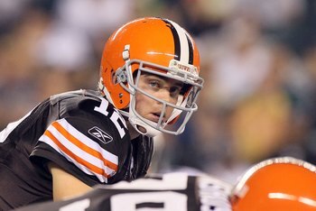 PHILADELPHIA, PA - AUGUST 25:  Colt McCoy #12 of the Cleveland Browns in action against the Philadelphia Eagles during their pre season game on August 25, 2011 at Lincoln Financial Field in Philadelphia, Pennsylvania.  (Photo by Jim McIsaac/Getty Images)