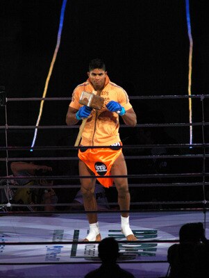 Alistair Overeem circa 2005, two years before Brock Lesnar's MMA debut.