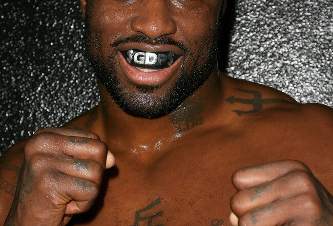 HOLLYWOOD - MARCH 17:  Undefeated Light Heavyweight contender 'King Mo' Lawal attends the CBS' Strikeforce MMA Fighters Open Media Workout on March 17, 2010 in Hollywood, California.  (Photo by Valerie Macon/Getty Images)