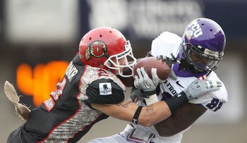 TCU handing Utah its most devastating loss of the 2010 season in early November, 47-7 in Salt Lake City.