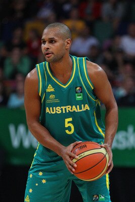 BRISBANE, AUSTRALIA - SEPTEMBER 09:  Patrick Mills of Australia during the second match between the Australian Boomers and the New Zealand Tall Blacks at Brisbane Entertainment Centre on September 9, 2011 in Brisbane, Australia.  (Photo by Chris Hyde/Gett