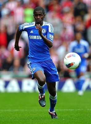 STOKE ON TRENT, ENGLAND - AUGUST 14: Ramires of Chelsea in action during the Barclays Premier League match between Stoke City and Chelsea at the Britannia Stadium on August 14, 2011 in Stoke on Trent, England.  (Photo by Laurence Griffiths/Getty Images)