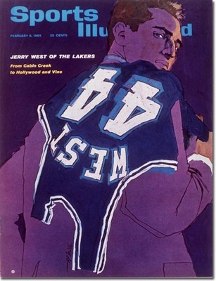 Jerry West, egykori Los Angeles Lakers sztár, az 1965-ös szezon közepén került az SI címlapjára, fantasztikusan menetelt a csapatával, azonban a szezon végén a döntőben alulmaradtak a Celtics-el szemben. West végül bajnoki címhez segítette a csapatát 1972-ben. Ezenkívül Wes az NBA történelmének első és egyben utolsó olyan döntő MVP-je, aki a vesztes csapatból került ki.