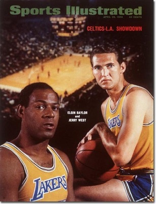 Az 1968-as döntőbe bemasírozó Lakers két csillaga szerepelt a borítón, Baylor és West személyében. A Lakers 6 mérkőzéses párharcban alulmaradt a Celtics-el szemben.