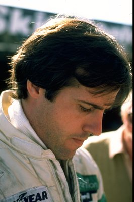 1983:  Portrait of Tyrell Ford driver Danny Sullivan of the USA before the European Grand Prix at the Brands Hatch circuit in England. Sullivan retired from the race with fuel line problems. \ Mandatory Credit: Mike  Powell/Allsport