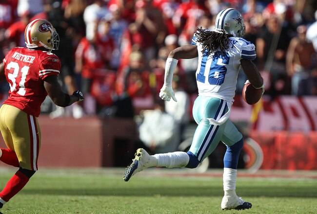 jesse holley, dallas cowboys, san francisco 49ers