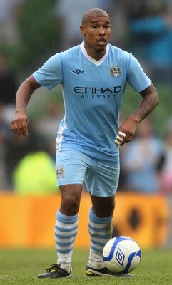 DUBLIN, IRELAND - JULY 31:  Nigel de Jong of Manchester City runs with the ball during the Dublin Super Cup match between Inter Milan and Manchester City at the Aviva Stadium on July 31, 2011 in Dublin, Ireland.  (Photo by David Rogers/Getty Images)
