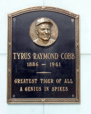 Home of the Detroit Tigers for nearly a century, Tiger Stadium was home to many great players. Ty Cobb's plaque still adorned the wall in front of Tiger Stadium. (Photo by Leon Halip/WireImage)