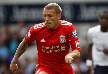 LONDON, ENGLAND - SEPTEMBER 18:  Craig Bellamy of Liverpool with the ball during the Barclays Premier League match between Tottenham Hotspur and Liverpool at White Hart Lane on September 18, 2011 in London, England.  (Photo by Clive Rose/Getty Images)