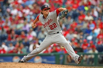 Drew Storen has over 40 saves in his first full year closing games for the Nationals.