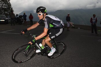 Geraint Thomas at the 2011 Tour de France