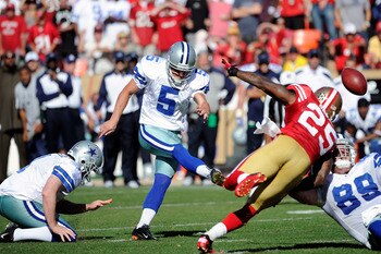 D. Bailey Kicking the Game Winning Field-Goal in Overtime