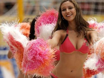 Beach Soccer Cheerleaders