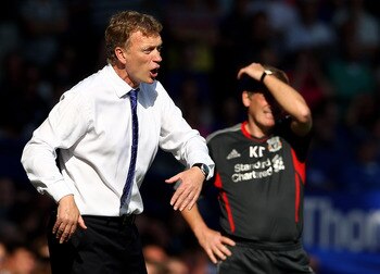 David Moyes: Frustrated in His Attempts to Get One Over Kenny Dalglish