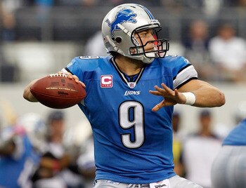 Stafford had a shaky start in Jerry World this past Sunday.