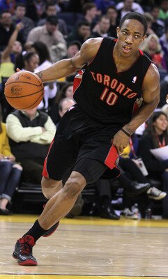 DeMar DeRozan - The Raptors future at shooting guard.