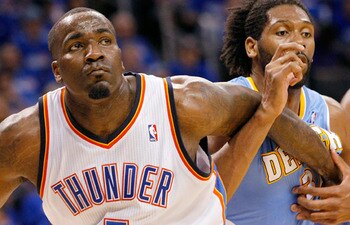 Perkins has started an NBA-leading 79 playoff games since 2008.
