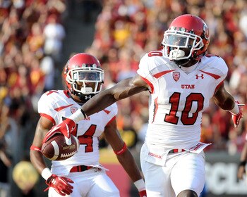 #14 Reggie Dunn with #10 DeVonte Christopher