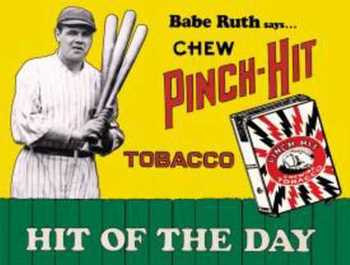 Babe Ruth was the first superstar athlete and was very marketable similar to a modern-day Michael Jordan for his era.