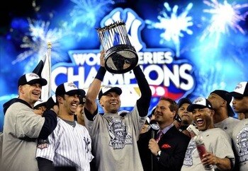 The Yankees won their 27th World Series title in 2009.