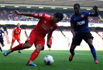 Luis Suarez wasn't able to capitalize on his first-half chance
