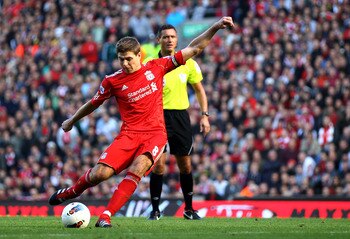 Steven Gerrard provided the breakthrough once again