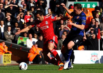 Jose Enrique supported the Reds attack magnificently